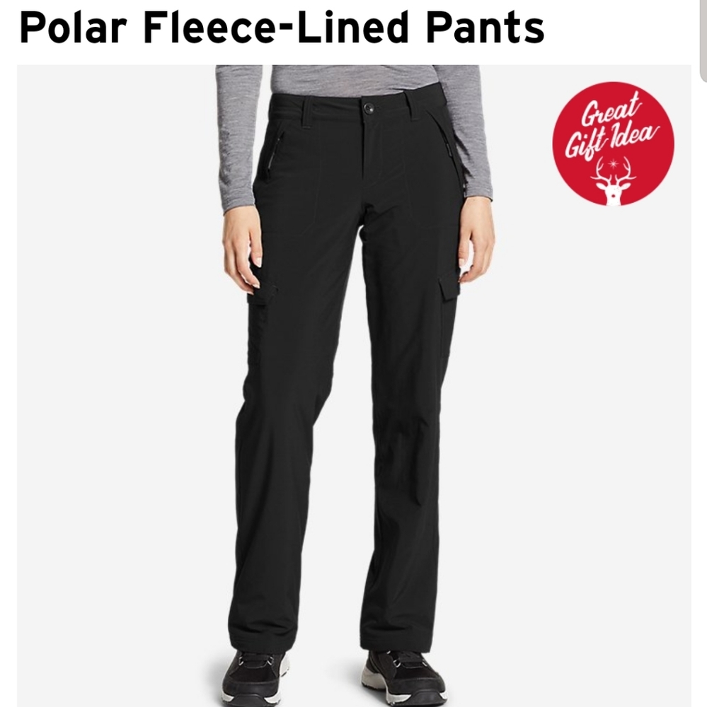 NWT Eddie Bauer Ski/Snow ❄ Pants Fleece Lined